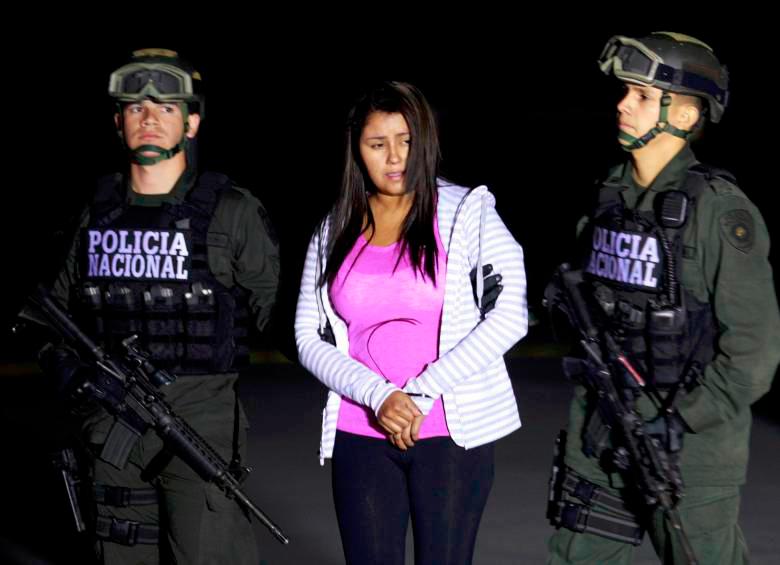 Alias La Negra tendría una rebaja de pena de 10 años por colaborar con la justicia estadounidense. FOTO: Colprensa 