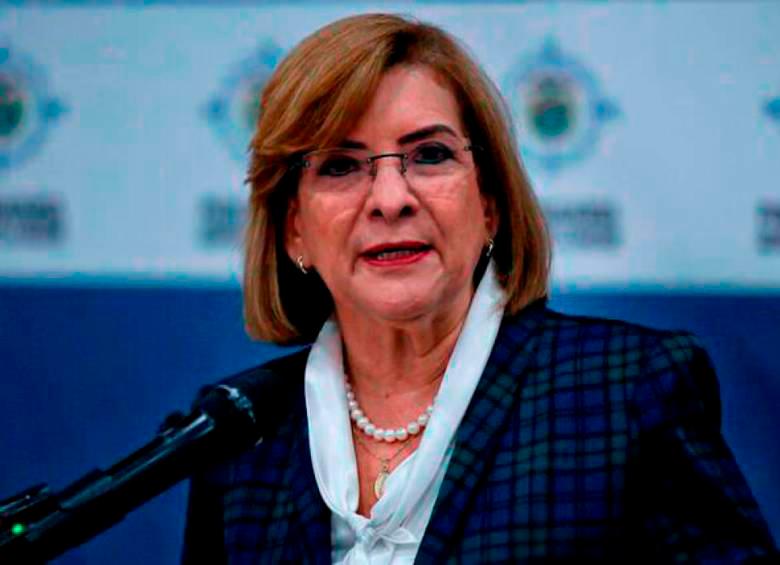 Margarita Cabello anunció que el órgano de control radicó una queja ante el Consejo Superior de la Judicatura. Foto: Colprensa. 