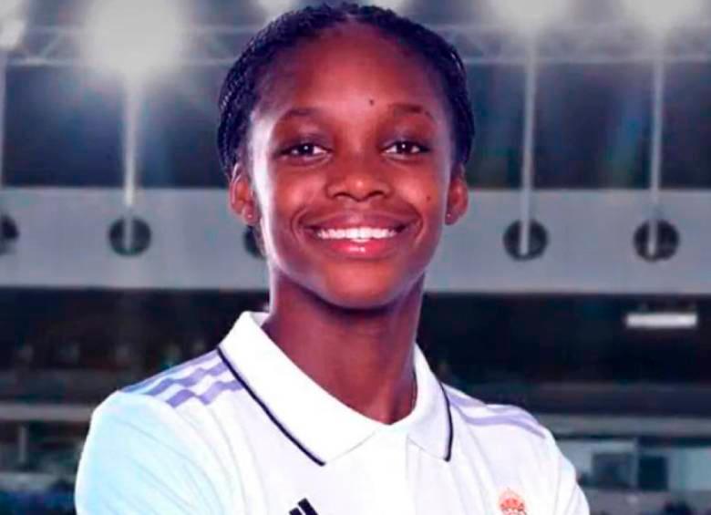 Linda Caicedo fue galardonada en 2022 como la mejor jugadora joven del año por la Federación Internacional de Historia y Estadística. FOTO: REAL MADRID