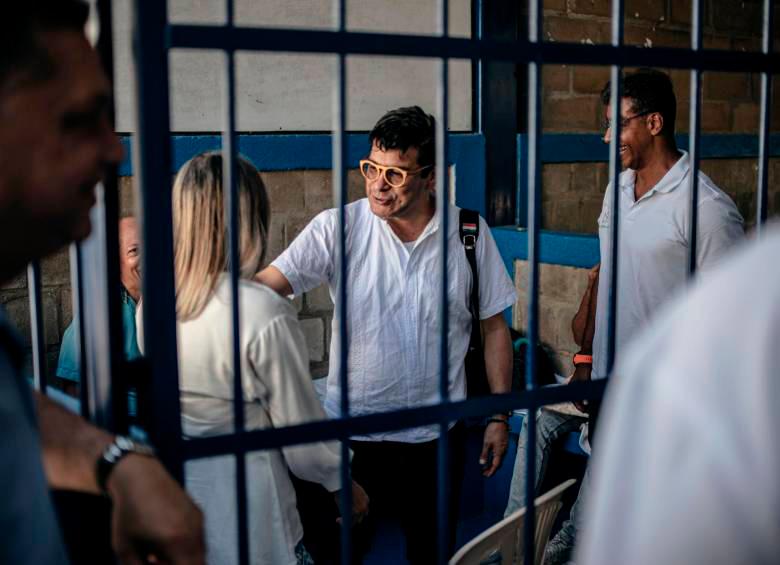 Alto Comisionado Danilo Rueda en una de las cárceles del país, en un taller de convivencia y paz. FOTO OFICINA ALTO COMISIONADO PARA LA PAZ