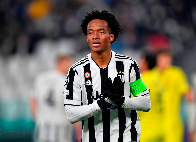 El futbolista antioqueño Juan Guillermo Cuadrado podría estar entre los titulares de la Juventus en el duelo contra Friburgo. FOTO: EFE 