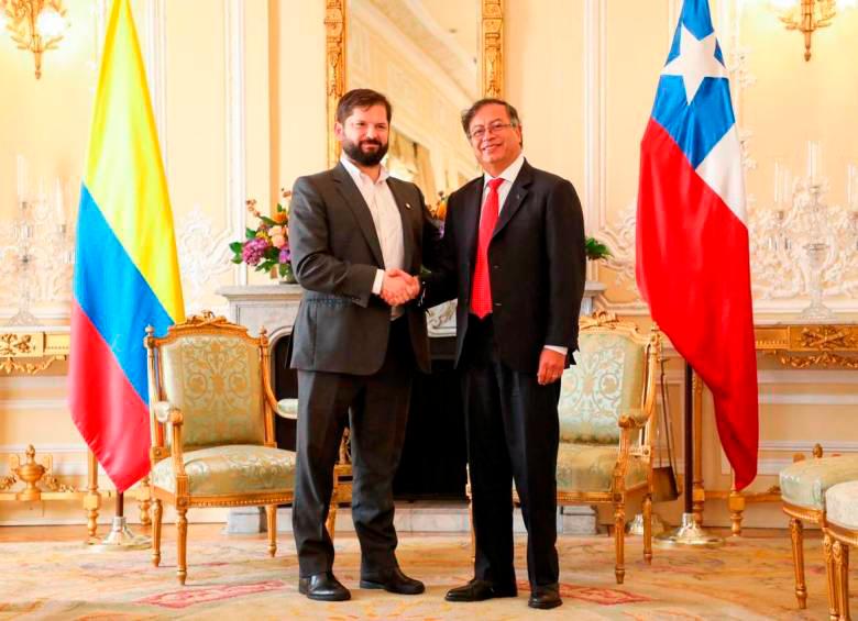 Petro visitará Chile para reunirse con el presidente Gabriel Boric
