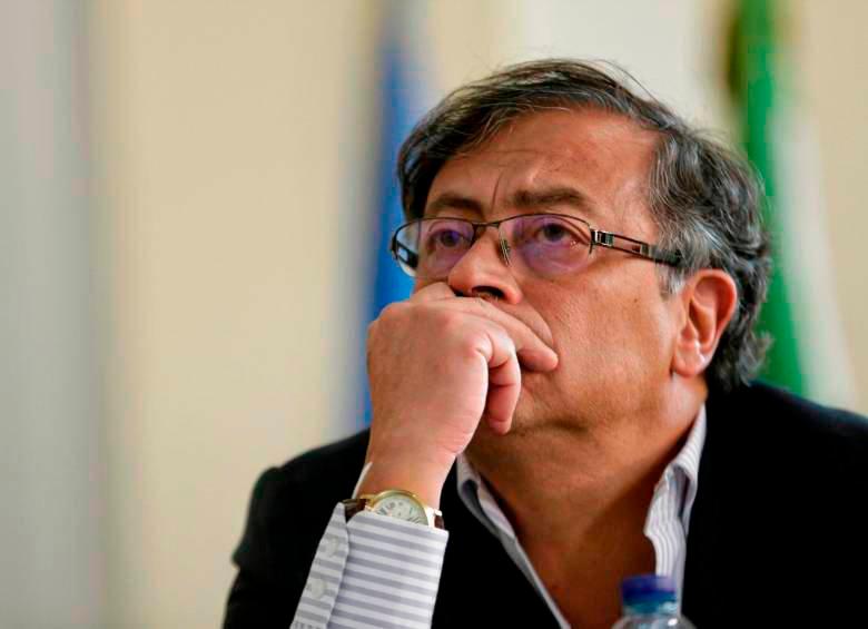 El presidente Petro dijo que la reforma irá ahora por $20 billones. FOTO COLPRENSA