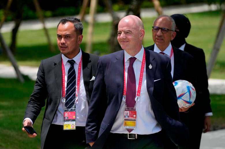 Gianni Infantino, de 52 años de edad, buscará ser reelegido presidente de la Fifa. FOTO: EFE