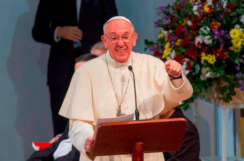 Después de una larga fiebre regresa el papa Francisco a cumplir con su apretada agenda. Foto: Juan Antonio Sánchez. 