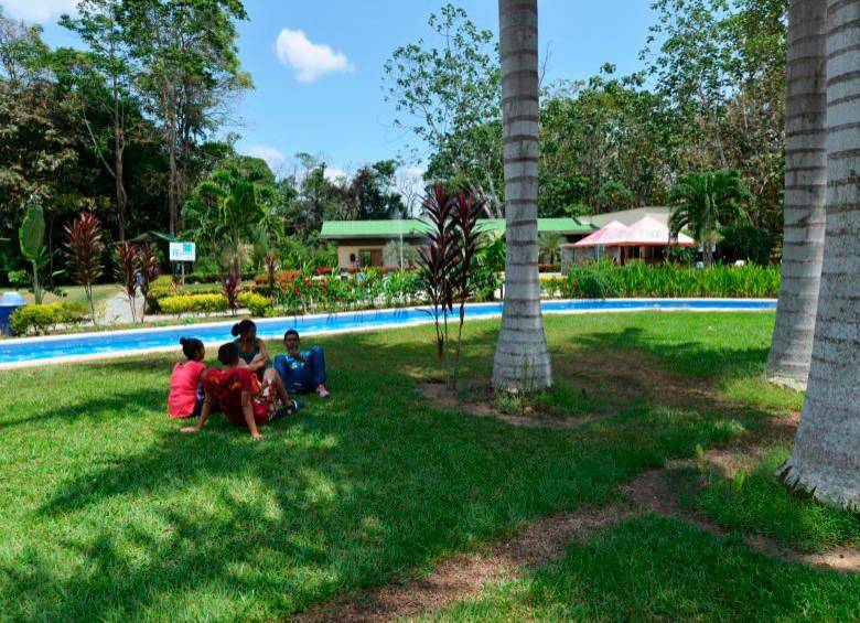 El parque recreativo Zungo en Urabá. FOTO: CORTESÍA