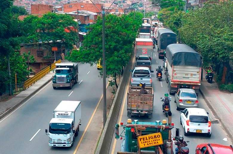 Medellín amaneció este jueves 16 de noviembre con movilidad fluida. FOTO: EL COLOMBIANO