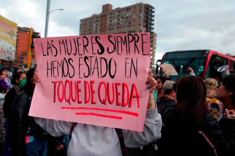 Cuando la mujer lo confrontó, este con descaro le dijo que podía mastubarse donde quisiera. Foto: Colprensa. 