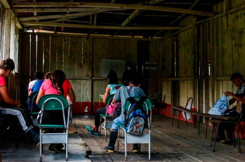 Las regiones con mayor cantidad de docentes amenazados son Bajo Cauca, Norte y Nordeste. FOTO: MANUEL SALDARRIAGA