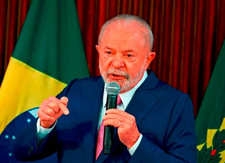El prsidente de Brasil, Luiz Inácio Lula da Silva. FOTO: AFP