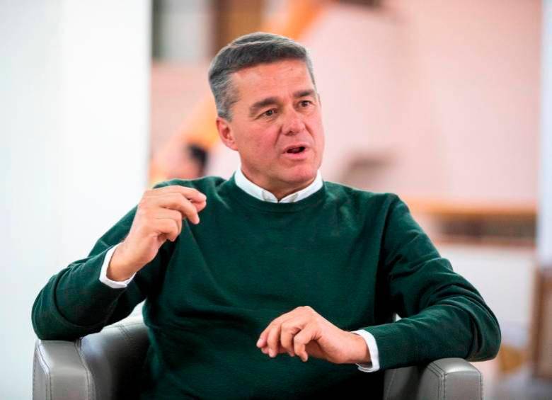 Carlos Raúl Yepes, expresidente de Bancolombia, analizó el acuerdo entre el GEA, los árabes y los Gilinski. FOTO CAMILO SUÁREZ