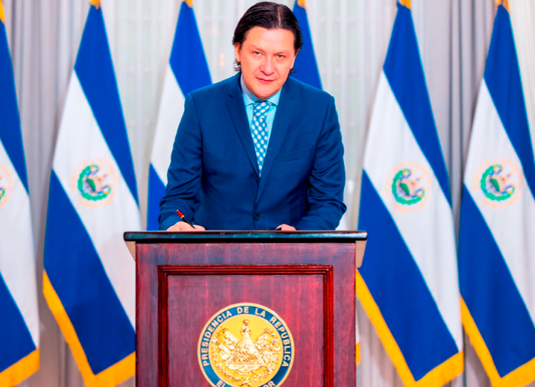 Andrés Guzmán, comisionado para los Derechos Humanos de El Salvador. FOTO: TOMADA DE REDES SOCIALES PRESIDENCIA DE EL SALVADOR