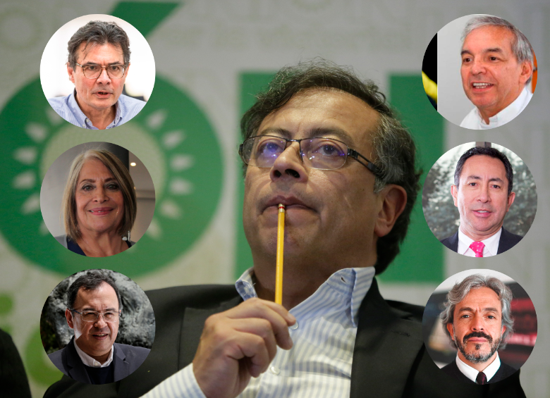 El presidente electo, Gustavo Petro, ya baraja varios nombres de posibles jefes de sus ministerios, pero esperará movimientos políticos para incluir personas de otros sectores. FOTO Colprensa