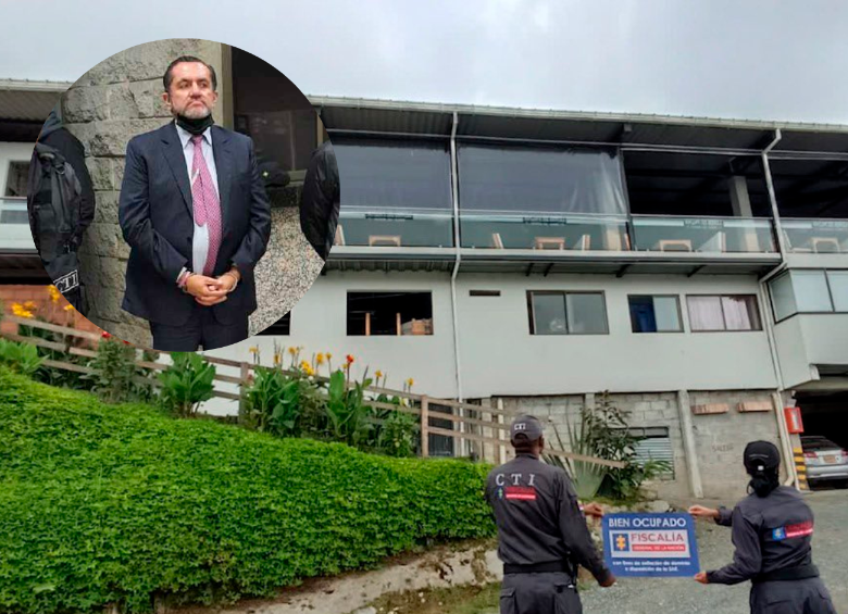 Al capturado senador Mario Castaño (foto detalle) la Fiscalía General de la Nación le incautó 28 inmuebles urbanos, 7 vehículos, 2 sociedades y 1 establecimiento de comercio. FOTO CORTESÍA FISCALÍA