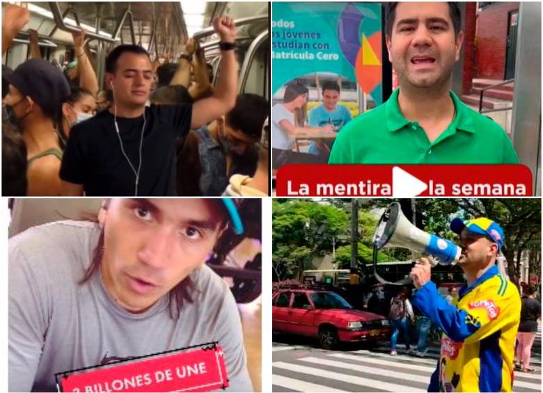 Andrés Tobón, Simón Molina, Albert Corredor y Santiago Jaramillo. FOTOS Cortesía