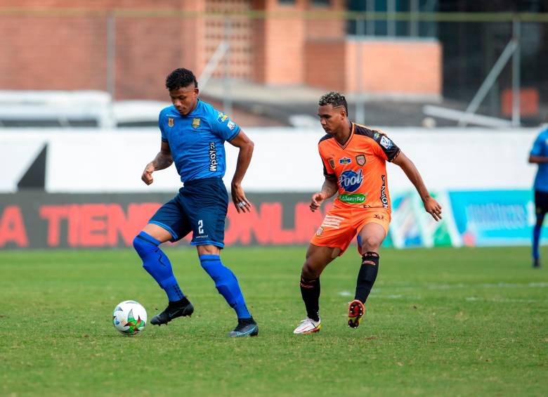 Envigado-Águilas, el denominado clásico joven de Antioquia. FOTO: CAMILO SUÁREZ
