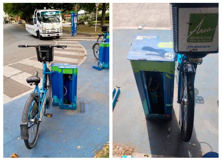 Cuatro estaciones automáticas sufrieron daños en cables y sistemas tecnológicos. FOTO Cortesía Amva
