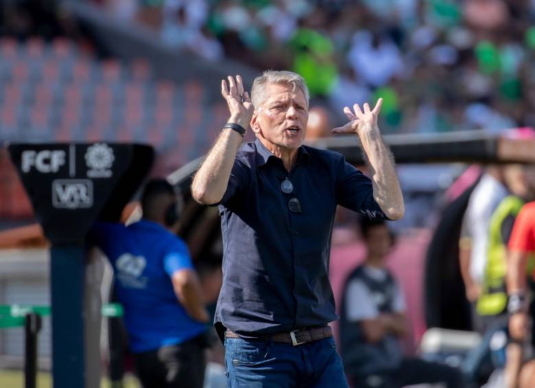 El técnico de Nacional Paulo Autuori se refirió al grupo del verde en la Libertadores. FOTO: Juan Antonio Sánchez