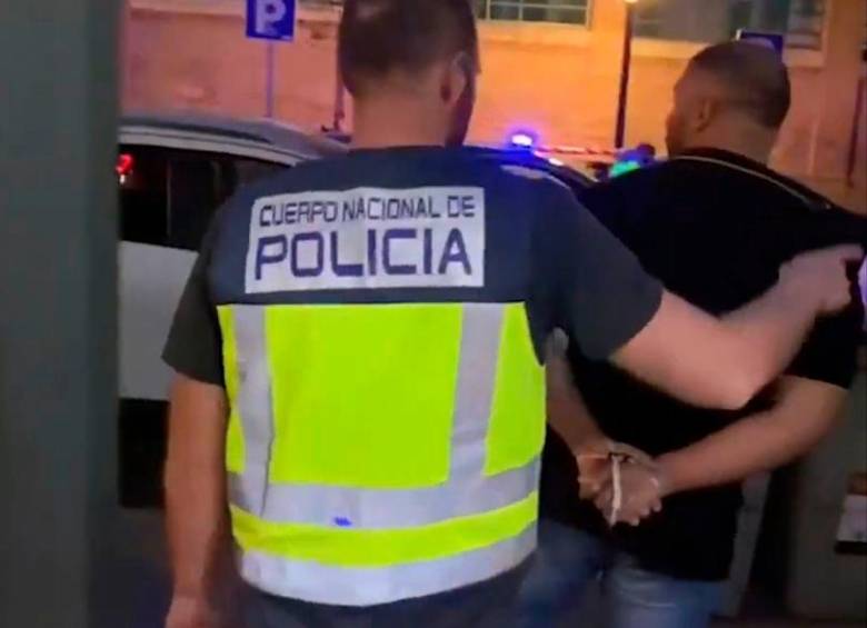 De los 7 colombianos capturados, 5 estaban en Madrid y 2 en Barcelona. FOTO CAPTURA DE PANTALLA