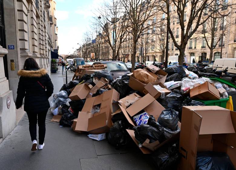 Las basuras llevan más de una semana sin recogerse. FOTO: GETTY