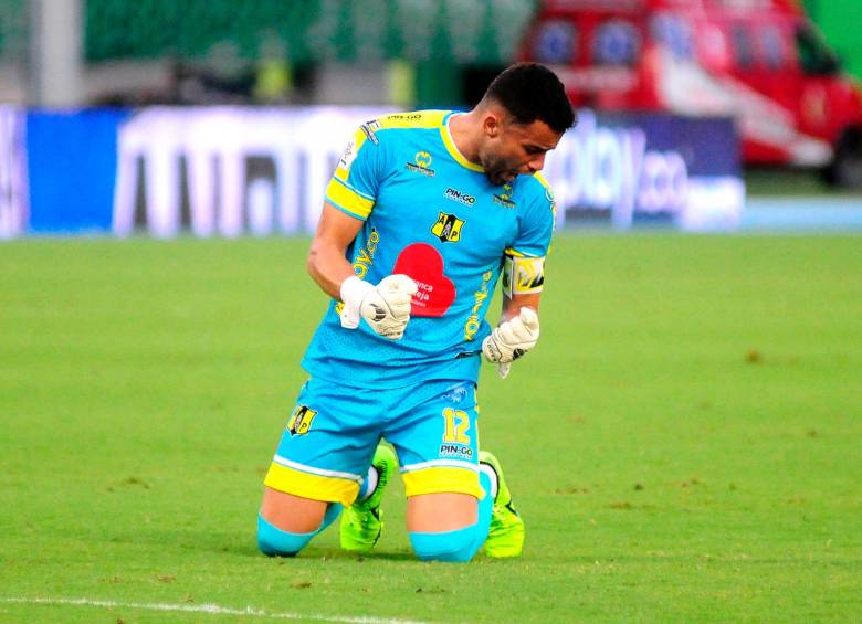 José Luis Chunga, figura de la jornada en el torneo colombiano. FOTO DIMAYOR