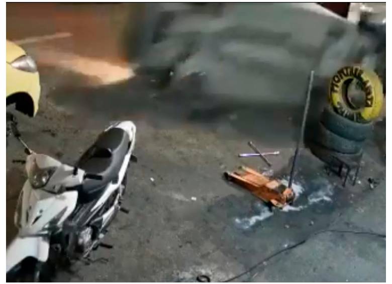 El accidente tuvo lugar en Bello, el 24 de diciembre pasado. FOTO: Cortesía