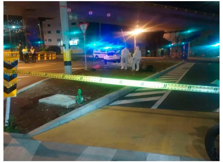 Uno de los accidentes tuvo lugar sobre la avenida 80. FOTO: Cortesía