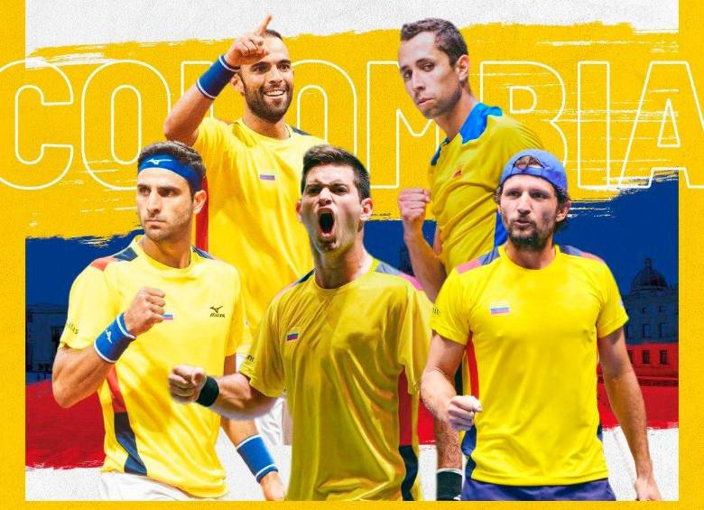 Bogotá recibirá de nuevo el equipo colombiano de tenis en una competencia del máximo nivel. FOTO: TOMADA DE TWITTER @CopaDavis