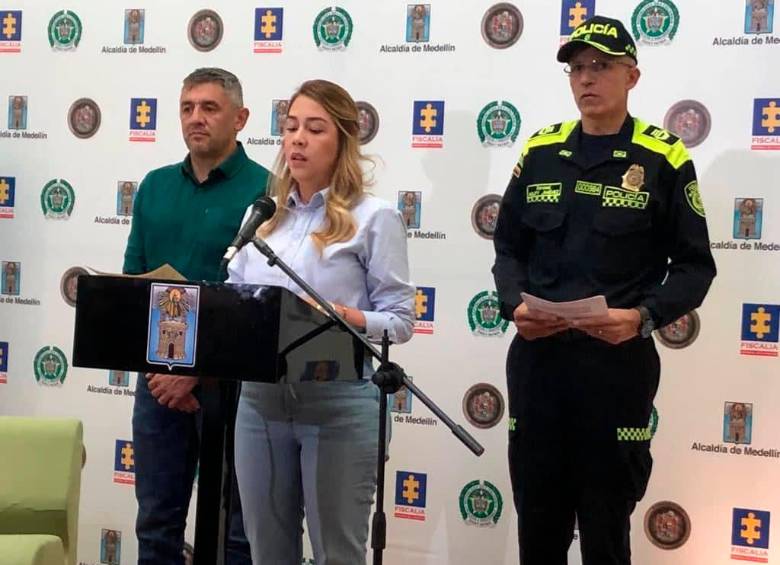 La alcaldesa encargada de Medellín, Andree Uribe, anunció las medidas para las elecciones presidenciales de este domingo. FOTO CORTESÍA