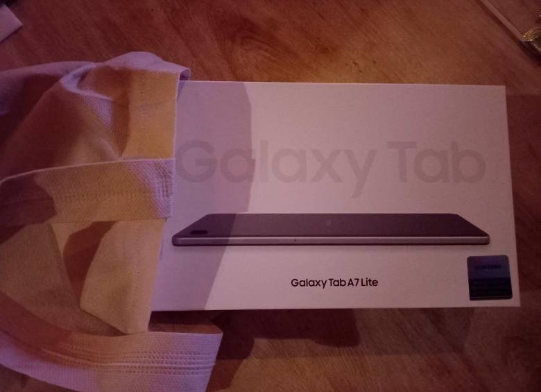 Tableta digital entregada a los asistentes por el equipo de Bedoya. Foto Cortesía 
