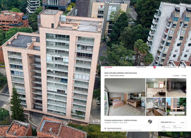 El edificio Mantua está ubicado en Las Lomas n° 2, en El Poblado, y tiene 105 apartamentos. FOTO: EL COLOMBIANO