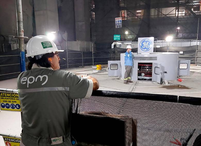 Hidroituango sigue avanzando en las pruebas para poner a funcionar la primera unidad de potencia. Aún se desconce cuándo será. FOTO: CORTESÍA EPM