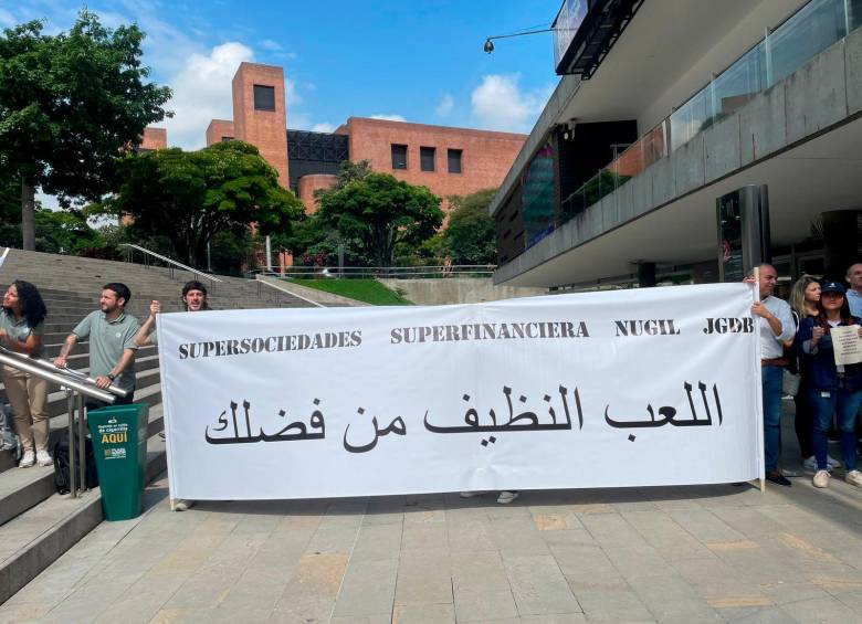 Los empleados nuevamente mostraron su apoyo a los accionistas y a los dirigentes. FOTO: CORTESÍA