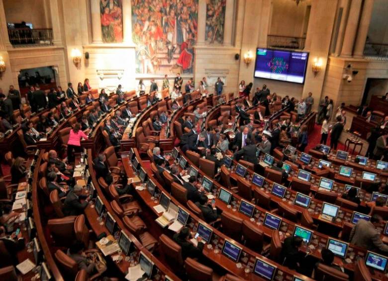 El Congreso empezará sesiones extras el 6 de febrero y las ordinarias arrancan el 16 de marzo. El Gobierno tiene 19 semanas para sacar adelante su agenda legislativa antes del cambio de legislatura. FOTO Colprensa