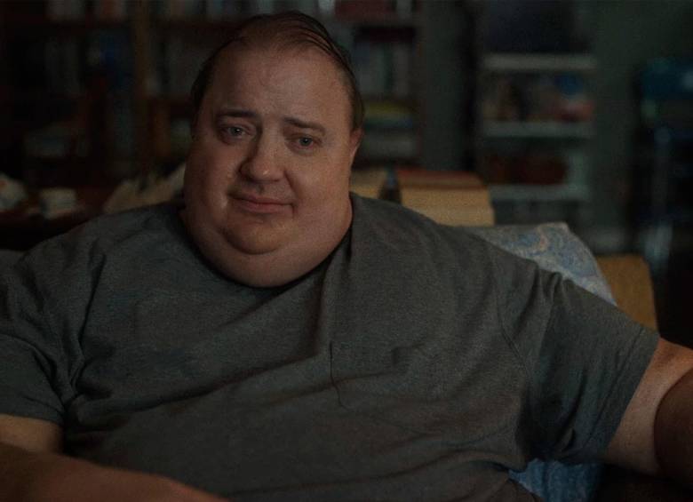 Para darle vida al personaje, Brendan Fraser utilizó un traje especial para lograr la apariencia de un hombre de 275 kilos. FOTO cortesía