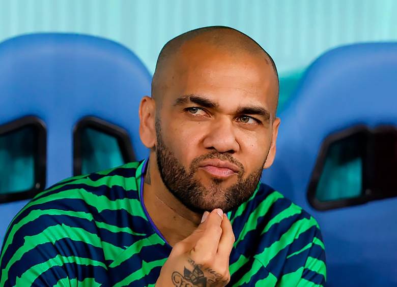 Dani Alves es acusado de violar a una mujer de 23 años en el baño de una discoteca. FOTO Getty