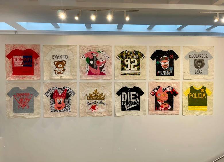 Exposición “Fashion Police” en la galería La Cometa de Bogotá. FOTO Cortesía 