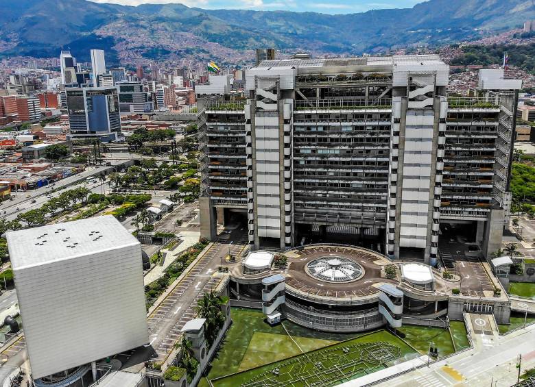 Oficinas centrales de Empresas Públicas de Medellín, ubicadas en el sector de La Alpujarra. FOTO: JUAN ANTONIO SÁNCHEZ OCAMPO