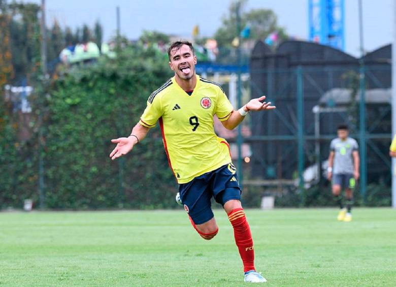 Tomás Ángel respondió con goles al nuevo llamado que le hizo el técnico Héctor Cárdenas. FOTO FCF
