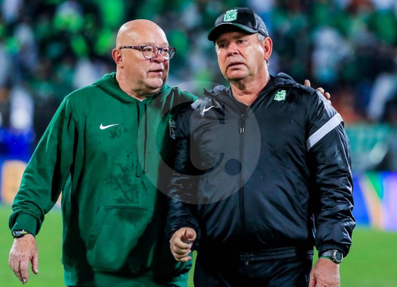 Hernán Darío Herrera, el técnico antioqueño que llevó a Nacional a la final, tras cuatro años de ausencia den esta instancia en la Liga. FOTO JAIME PÉREZ 