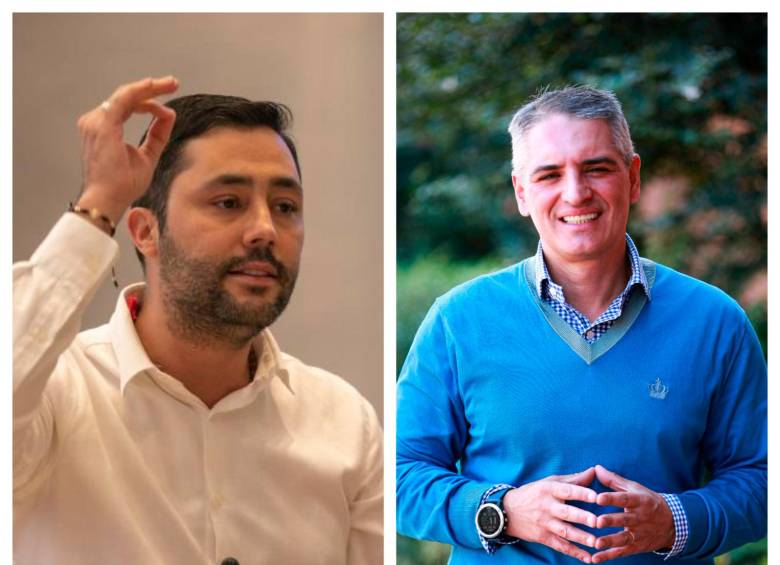 Sebastián López y Andrés Julián Rendón. Fotos EL COLOMBIANO