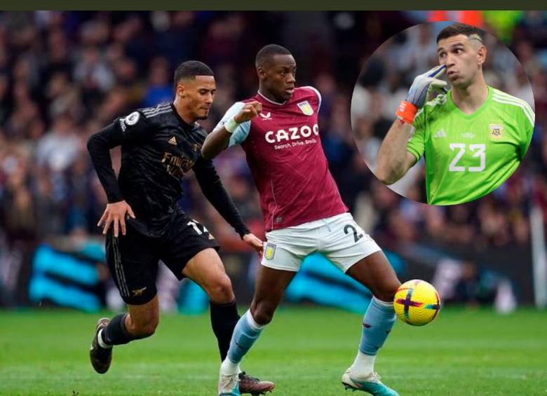 Jhon Durán debutó en Aston Villa el 12 de febrero ante Manchester City. FOTO GETTY