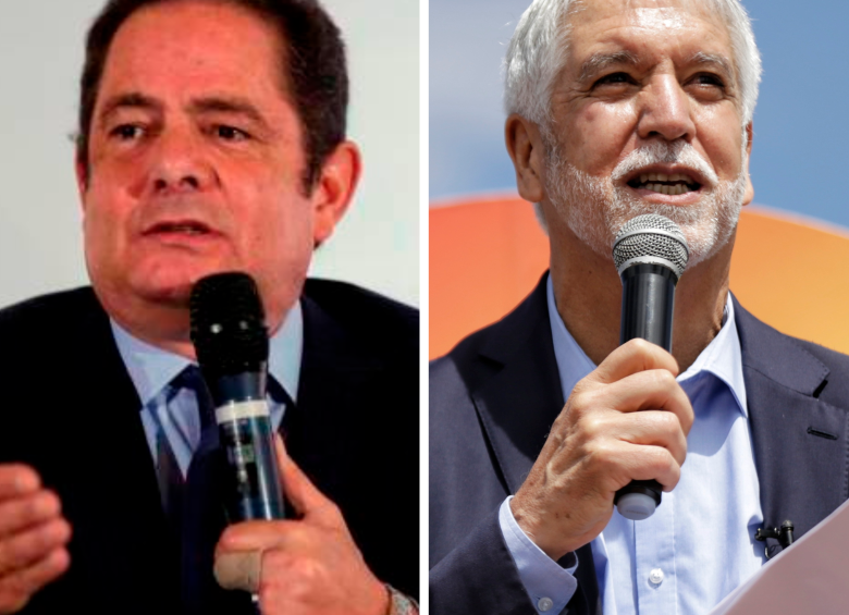 El exvicepresidente, Germán Vargas Lleras, y el exalcalde de Bogotá, Enrique Peñalosa. FOTOS: COLPRENSA