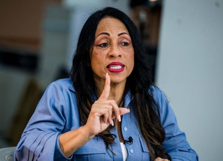 Marelen Castillo ocupa un escaño en la Cámara de Representantes gracias al estatuto de la oposición. FOTO: JULIO CÉSAR HERRERA.