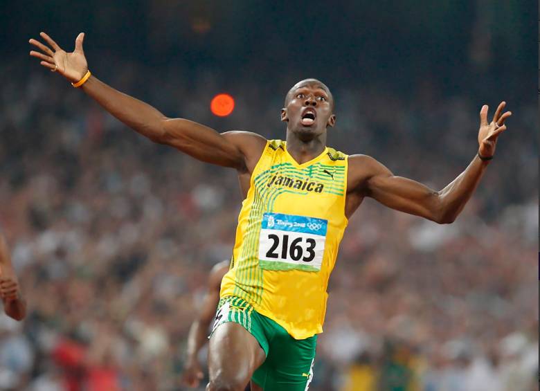 Usain Bolt es reconocido en el mundo por tener los récords mundiales y olímpicos en las pruebas de 100 y 200 metros planos. FOTO: ARCHIVO Getty