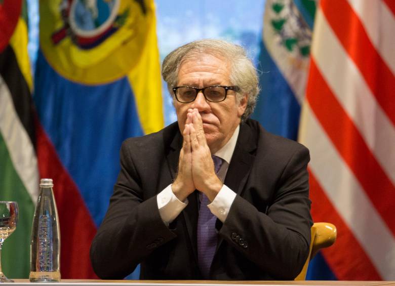 Luis Almagro fue elegido como secretario general de la OEA en el año 2015 y fue reelegido en 2020 con el apoyo de 23 de los 34 estados miembro, aún con un liderazgo cuestionado. FOTO El Colombiano