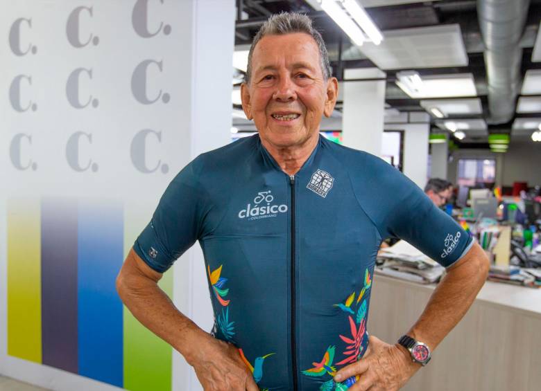 Gerardo Silva, el ciclista de 78 años que competirá en el Clásico El Colombiano