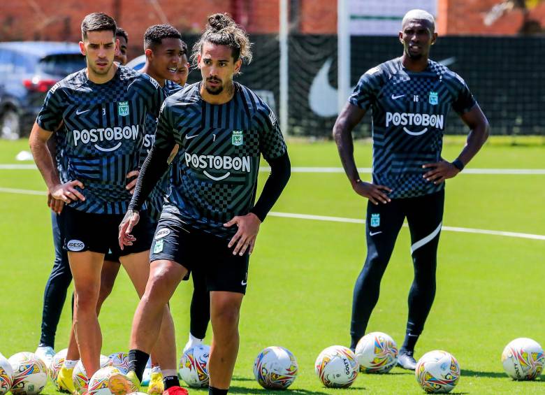 Todos los entrenamientos de Nacional esta semana tendrán el énfasis en Deportivo Pereira. FOTO Jaime Pérez