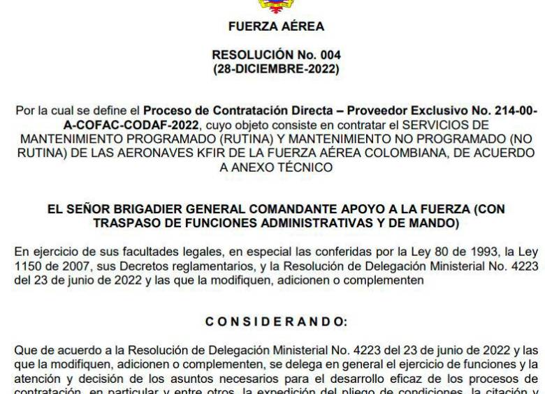 Colombia le paga a Israel 131,2 millones de dólares por la compra de un poderoso escudo aéreo