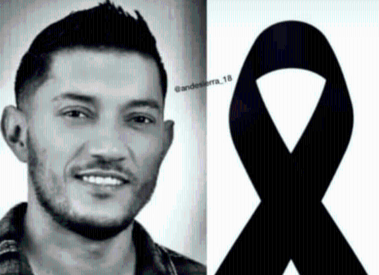 Con esta fotografía se le está haciendo homenaje al concejal de Anoría en redes sociales. FOTO: TOMADA DE REDES SOCIALES